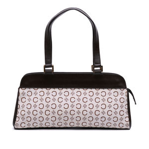 Pre-Loved Celine C Macadam Canvas Handbag